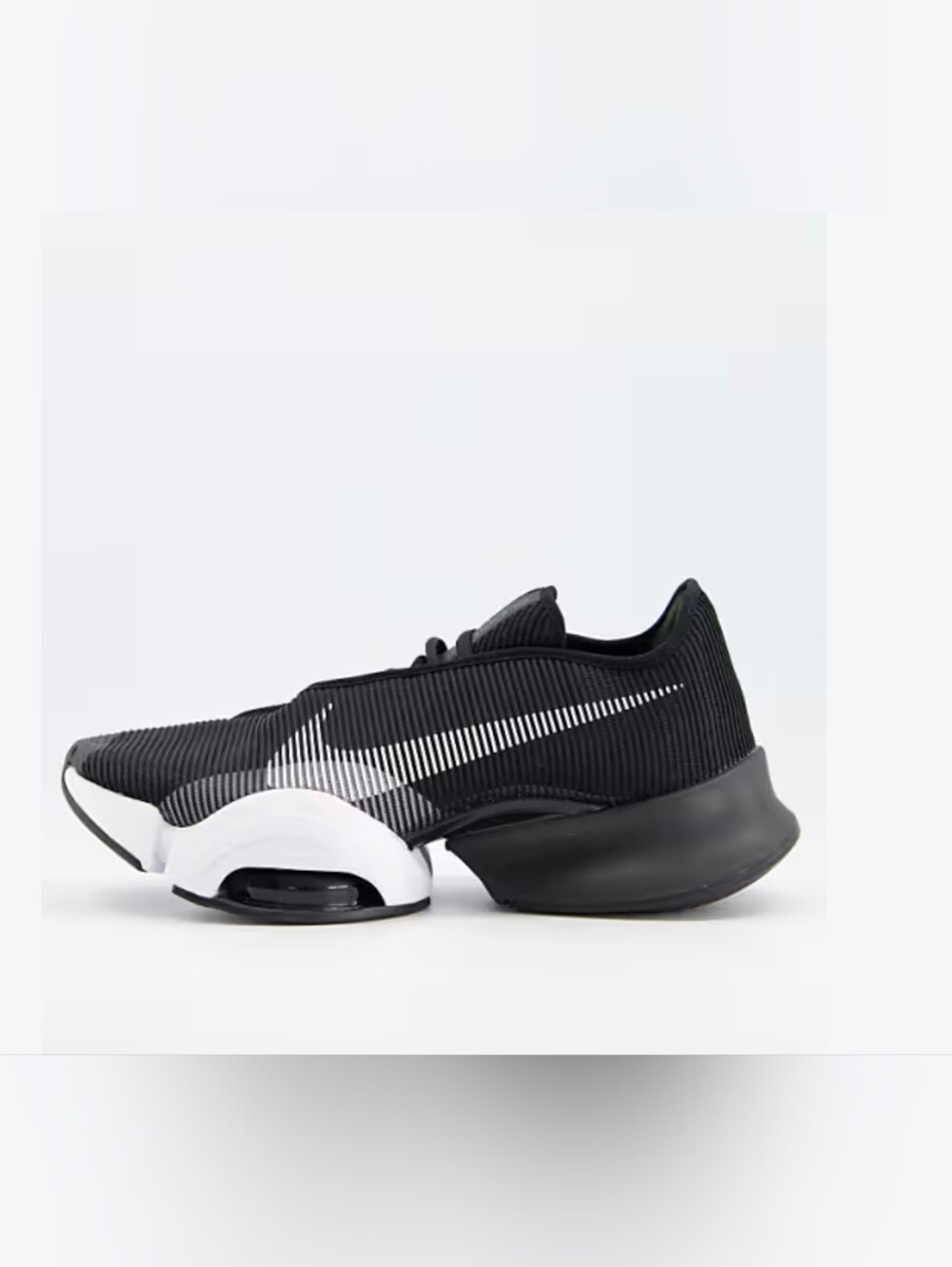 Nike Air Zoom SuperRep 2 Men's Low Top Sneaker Black/White US 9 / EUR 40.5